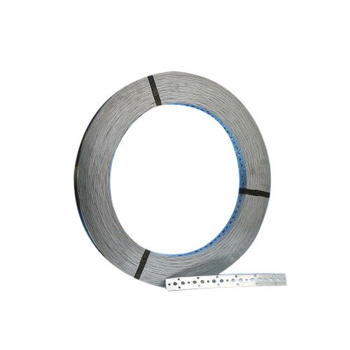 ROULEAU FEUILLARD PERF ACIER GALVA l20X0,9MM L10M