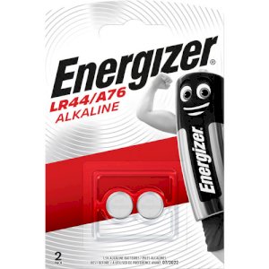 PILE LR44-2/A76 ALCALINE ENERGIZER CARTE DE 2