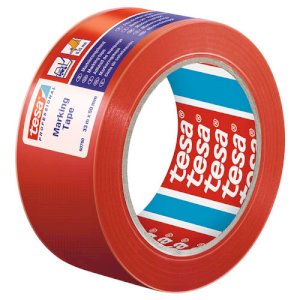 ADHESIF DE MARQUAGE 60760 33 M X 50 MM ROUGE