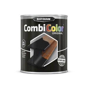 PEINTURE COMBICOLOR BRILL. NOIR 0,75L