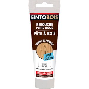 PATE A BOIS A L'EAU BLANC TUBE 80 GR