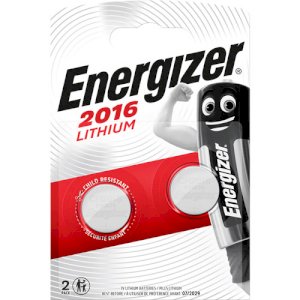 PILE BOUTON TYPE 2016 E2016B2 ENERGIZER CARTE DE 2