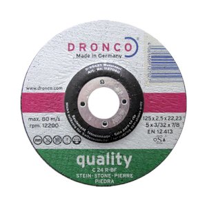 DISQUE 125X2,5 DEPORT C24R MAT. QUALITY (BTE 25)