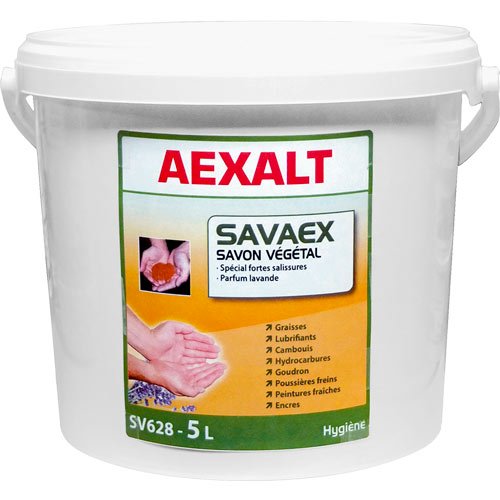 SAVON VEGETAL EN POUDRE SAVAEX 5L