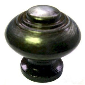 BOUTON ANCIEN ZAMAC VIEUX FER 30MM