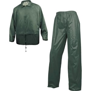 ENSEMBLE DE PLUIE POLYESTER ENDUIT PVC EN400 VERT