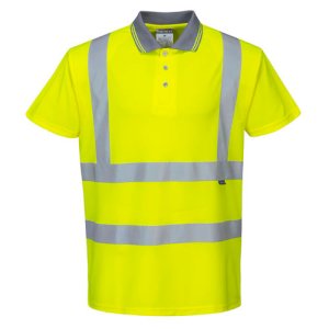 POLO HAUTE VISIBILITE S477 JAUNE