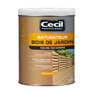 SATURATEUR BOIS JARDIN SX 620