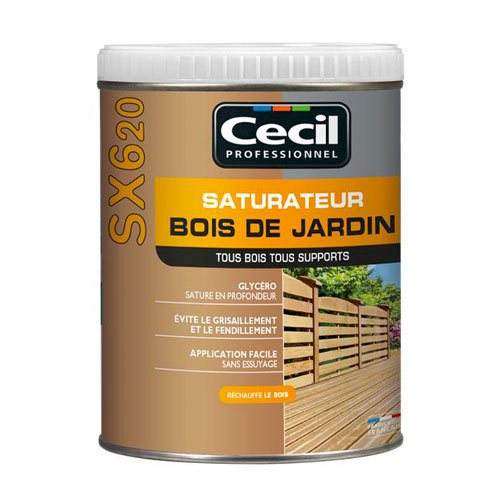 SATURATEUR BOIS JARDIN SX 620 NATUREL 1L