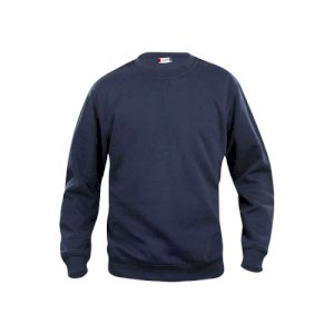 SWEATSHIRT BASIC ROUNDNECK DARK NAVY