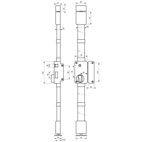 SERR  APPL 3PTS BELUGA VERT FOUILLOT H2250MM DRTE 1